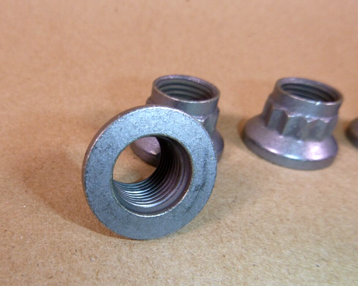 1/2-20 12 Point Self Locking Flange Nut 500 Deg F. Dry Film Lubricated (4 Pcs) | Industrial Replacement Nuts &amp; Bolts Distributor and Machinery Screws &amp; Fasteners Supply