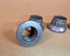 1/2-20 12 Point Self Locking Flange Nut 500 Deg F. Dry Film Lubricated (4 Pcs)