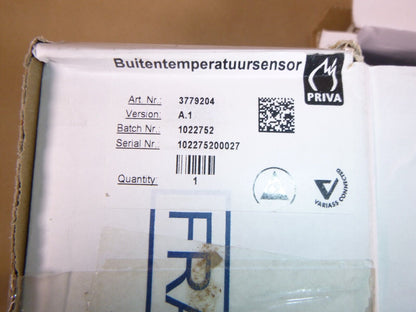 Priva Horticulture Outside Temperature Sensor 3779204 To Weather interface WI2 | Electrical MRO Replacement Parts &amp; Components and Commercial Electrical Supplies Company