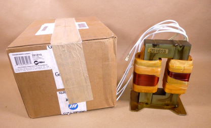 New Genuine OEM Miller Welding T1 Transformer 201613 Fits Big Blue 400P &amp; 500X | Industrial MRO Replacement Parts, Manufacturing Machine Parts &amp; Components, Heavy Equipment Parts Supplier