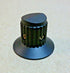 MS91528-0G2B MIL-SPEC Skirted/Round With Concave Top Knob 1/4" Hole - Set Screws | Industrial MRO Replacement Parts, Manufacturing Machine Parts & Components, Heavy Equipment Parts Supplier