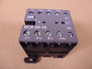 (3 PACK) ABB BC6-30-10-01 Mini Contactor (24VDC) GJL1213001R0101