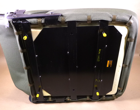 USGI M998 Humvee Green High Back Commander's Seat 12446712-2, 2540-01-381-8392 | Genuine HMMWV Replacement Parts and Military Surplus Humvee Parts & Accessories