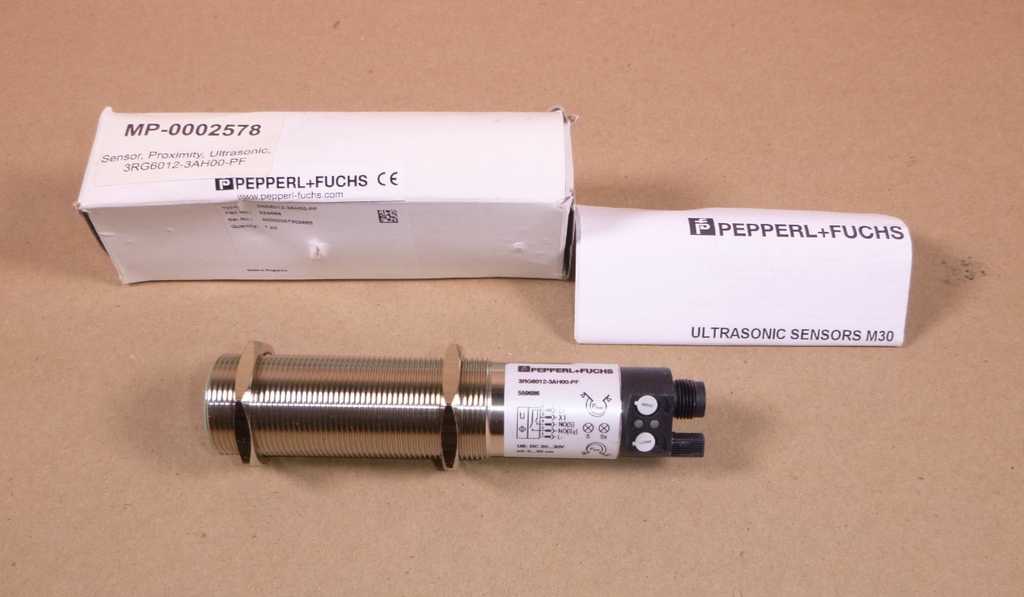 Pepperl+Fuchs 3RG6012-3AH00-PF Ultrasonic Proximity Sensor 559686 (60-300mm)