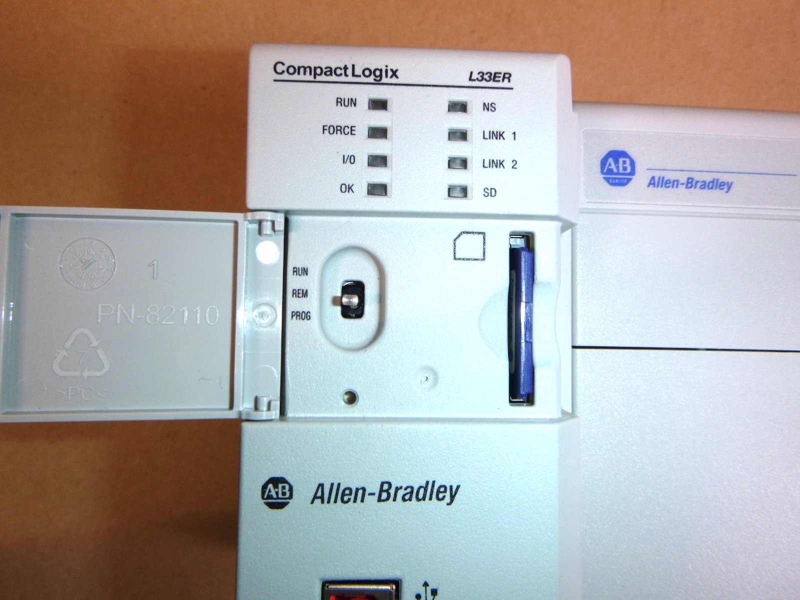 Allen-Bradley 1769-L33ER With CompactLogix Power Supply 1769-PB2 (New No Box)