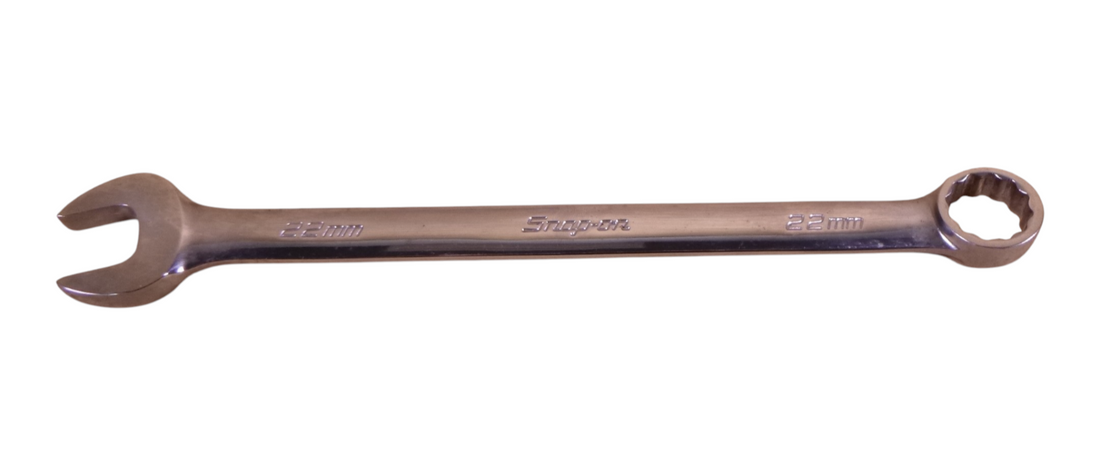 USED Snap-On Tools OEXM220B 22mm 12 Point Combination Wrench USA Chrome | Industrial MRO Tools and Replacement Industrial Equipment Components