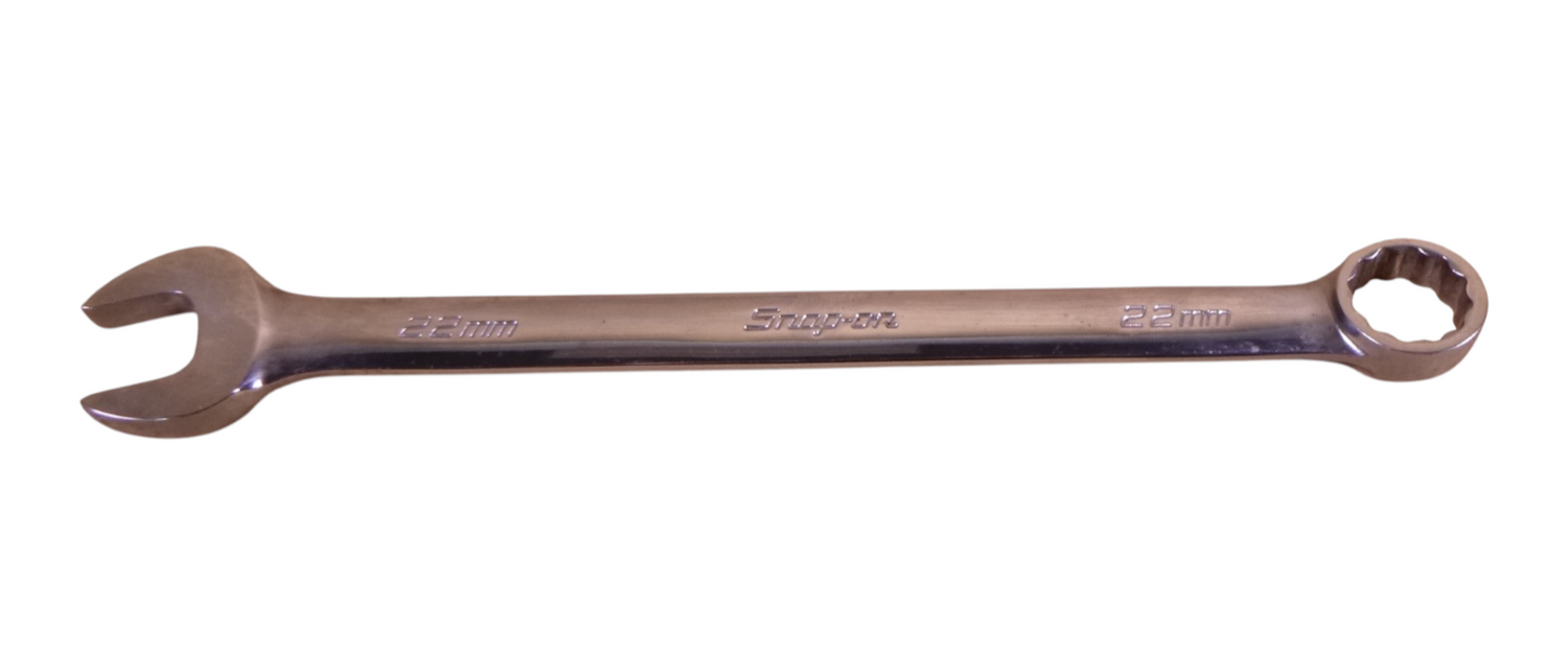 USED Snap-On Tools OEXM220B 22mm 12 Point Combination Wrench USA Chrome | Industrial MRO Tools and Replacement Industrial Equipment Components