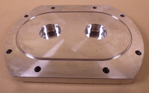 OEM Alfa Laval 9630046124 Plain Rotorcase Cover For SRU4 SRU-4 Rotary Lobe Pump | Industrial Electric Motors, Pumps & Parts