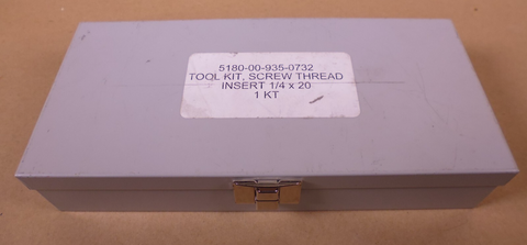 Helical Coil-Sert Screw Thread Insert 1/4" x 20 Tool Kit Tap Inserter Extractor | Industrial MRO Tools and Replacement Industrial Equipment Components