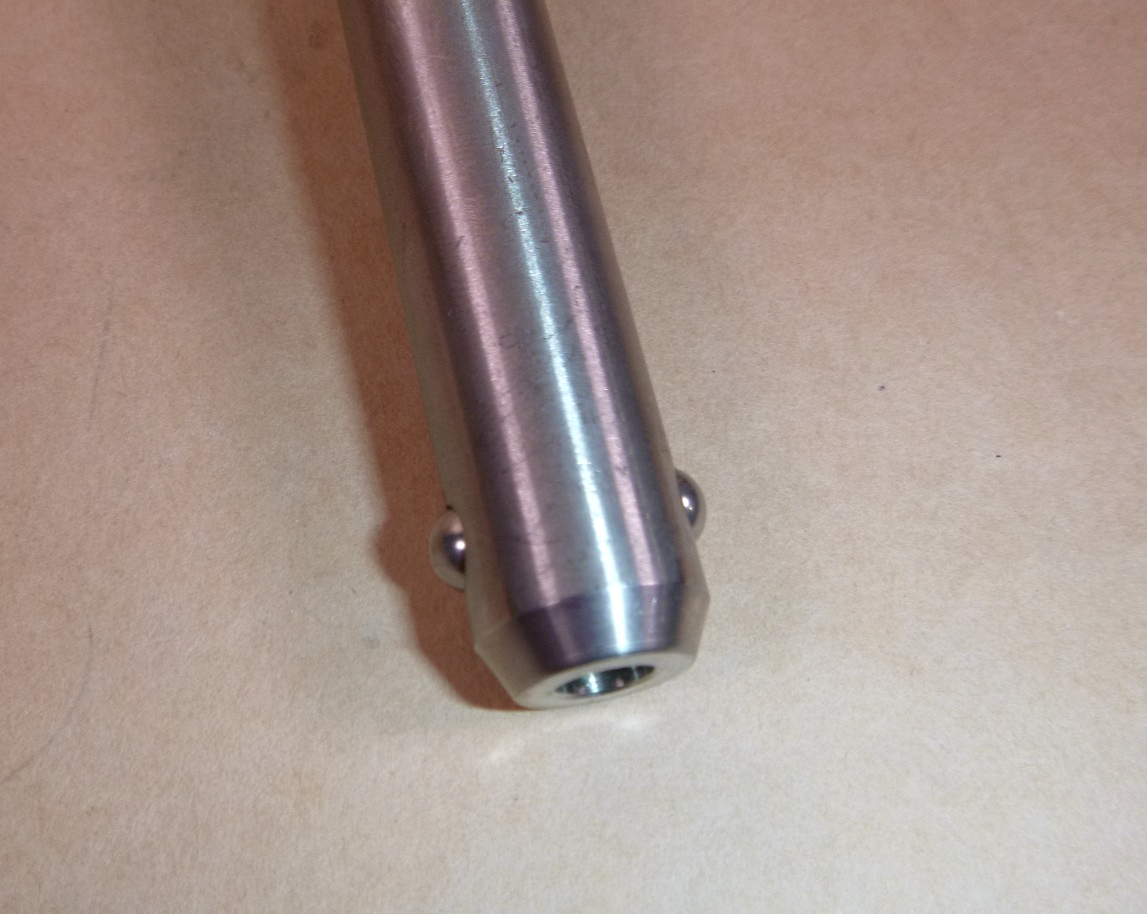 5/8" Shank x 3-1/2" Grip Length Stainless Steel Ball Lock Quick Release Pin