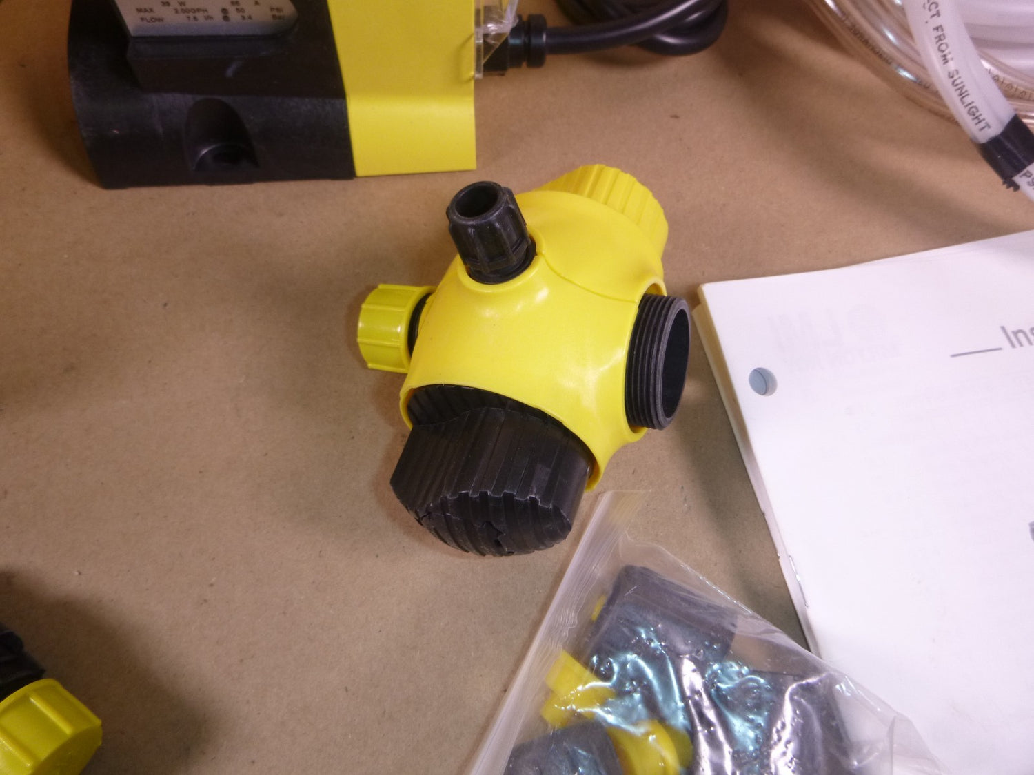 A161-833SI LMI Pumps Chemical Metering Pump, 2 GPH, 50 Max PSI, 115 Volt | Industrial Electric Motors, Pumps &amp; Parts