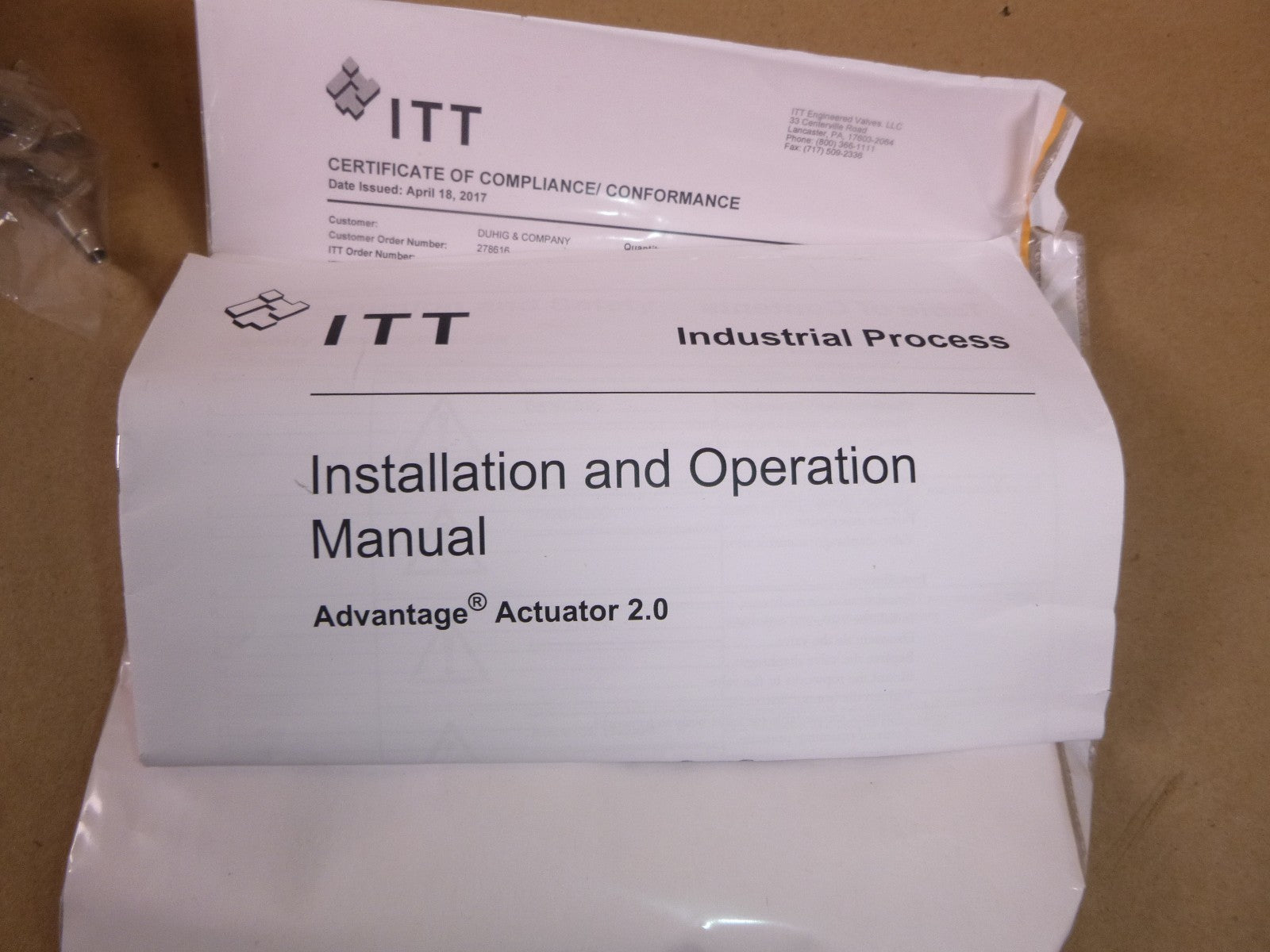 1" ITT Pneumatic Actuator 90psi B209 Part Number 1-N-PN-B209 | Electrical MRO Replacement Parts &amp; Components and Commercial Electrical Supplies Company
