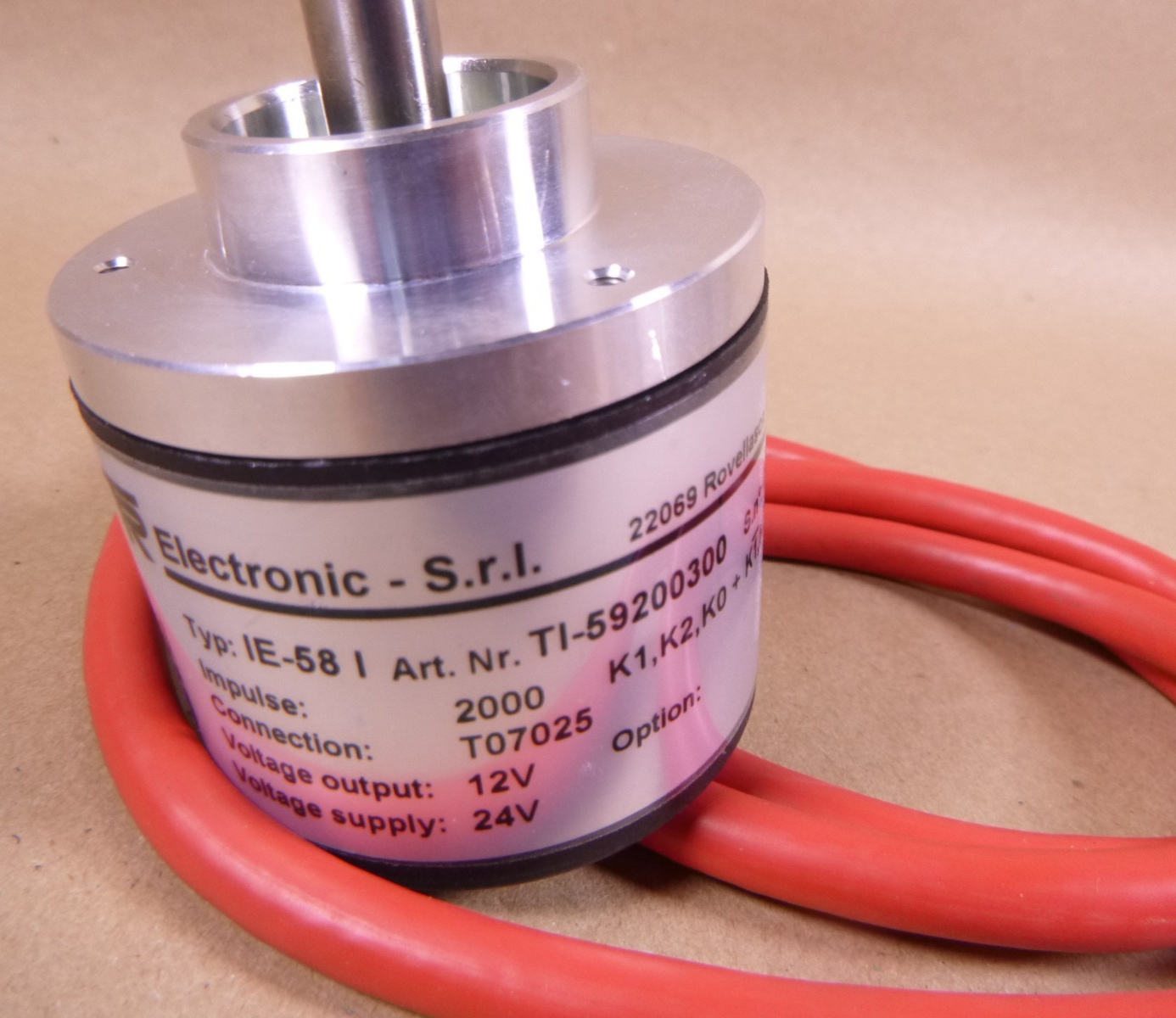 TI-59200300 TR Electronic S.r.l. Encoder, IE-58 I , 2000 Impulse, 12V/24V | Industrial Electric Motors, Pumps &amp; Parts
