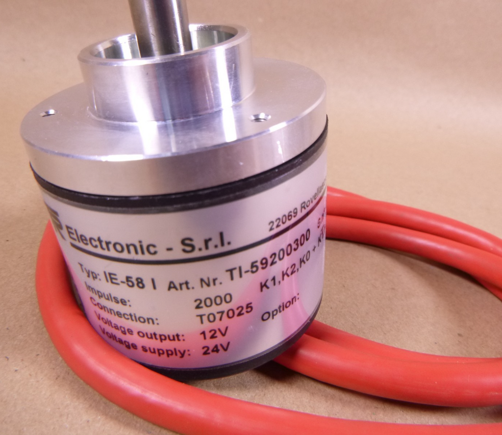 TI-59200300 TR Electronic S.r.l. Encoder, IE-58 I , 2000 Impulse, 12V/24V | Industrial Electric Motors, Pumps & Parts