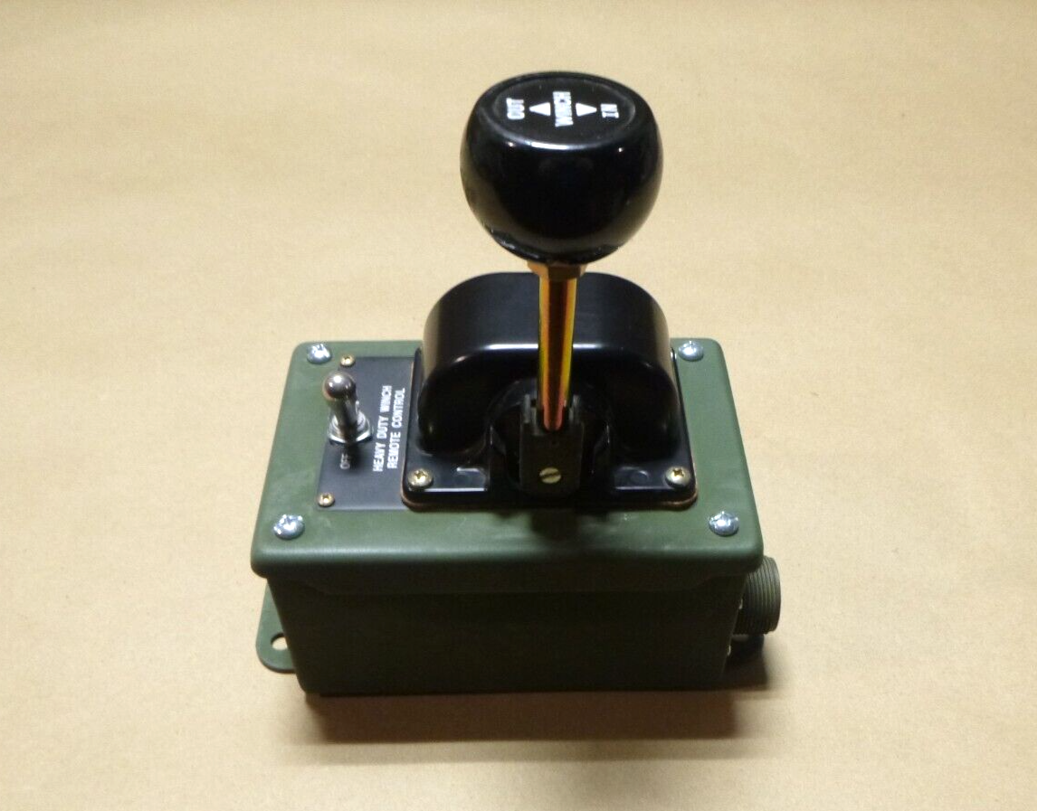 USGI M977 Hemtt Right Side Remote Winch Control 1437940U, 2590-01-217-8317 | Replacement Truck Parts, Trailer Accessories, Automobile Supplies, Car Parts &amp; Accessories
