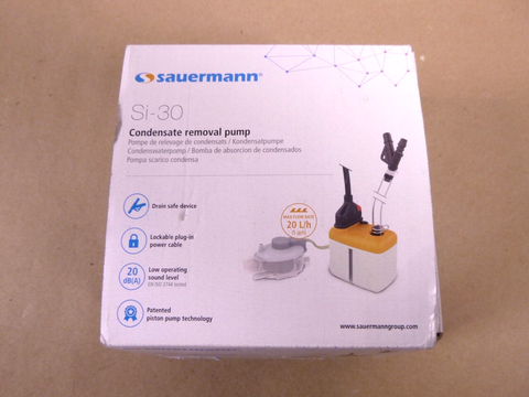 SI-30 Sauermann Mini Condensate Removal Pump for up to 5.6 Ton Air Conditioners