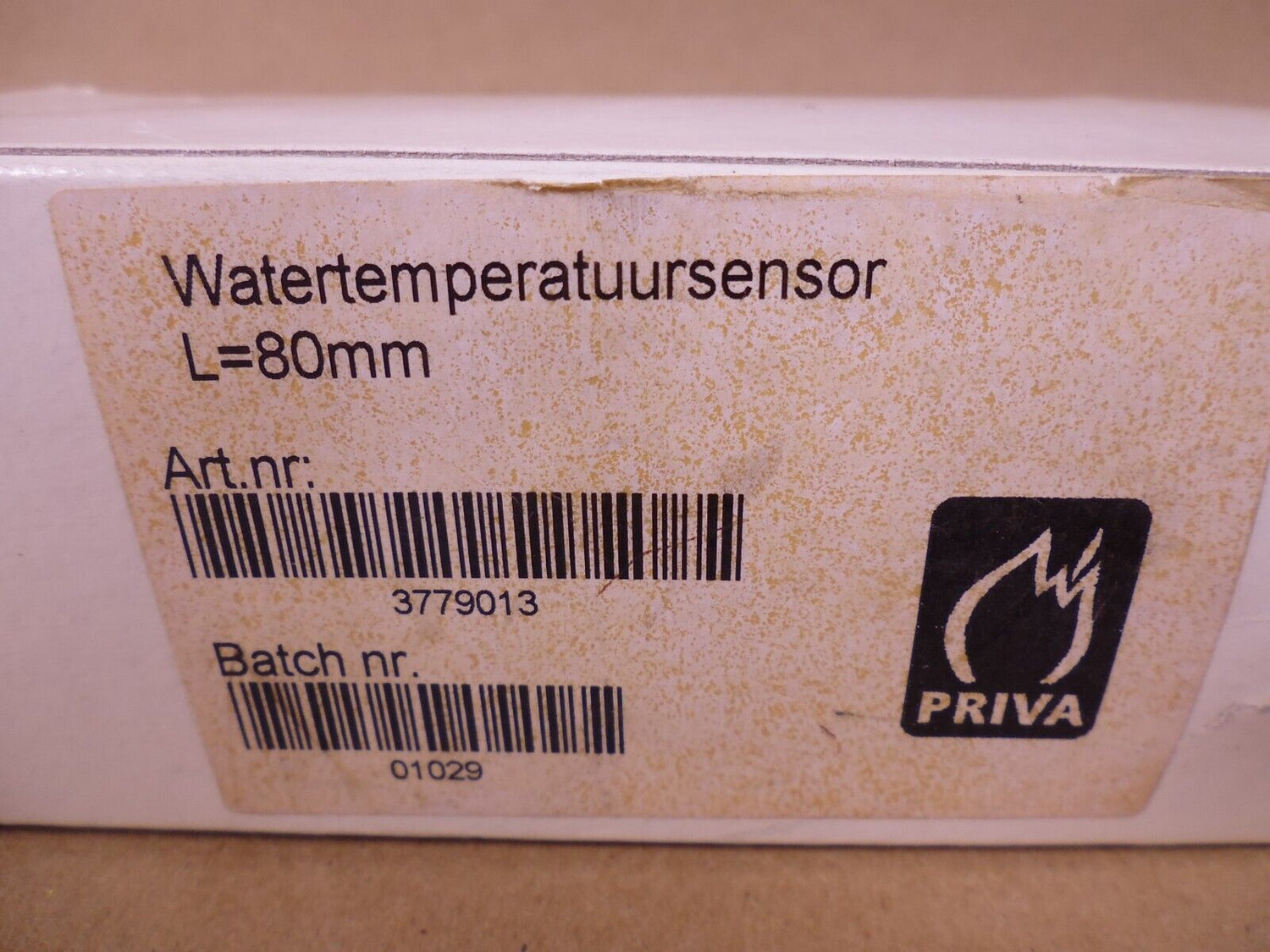 Priva 3779013 Water Temperature Sensor L=80mm , Universal Input Priva Blue ID | Electrical MRO Replacement Parts &amp; Components and Commercial Electrical Supplies Company