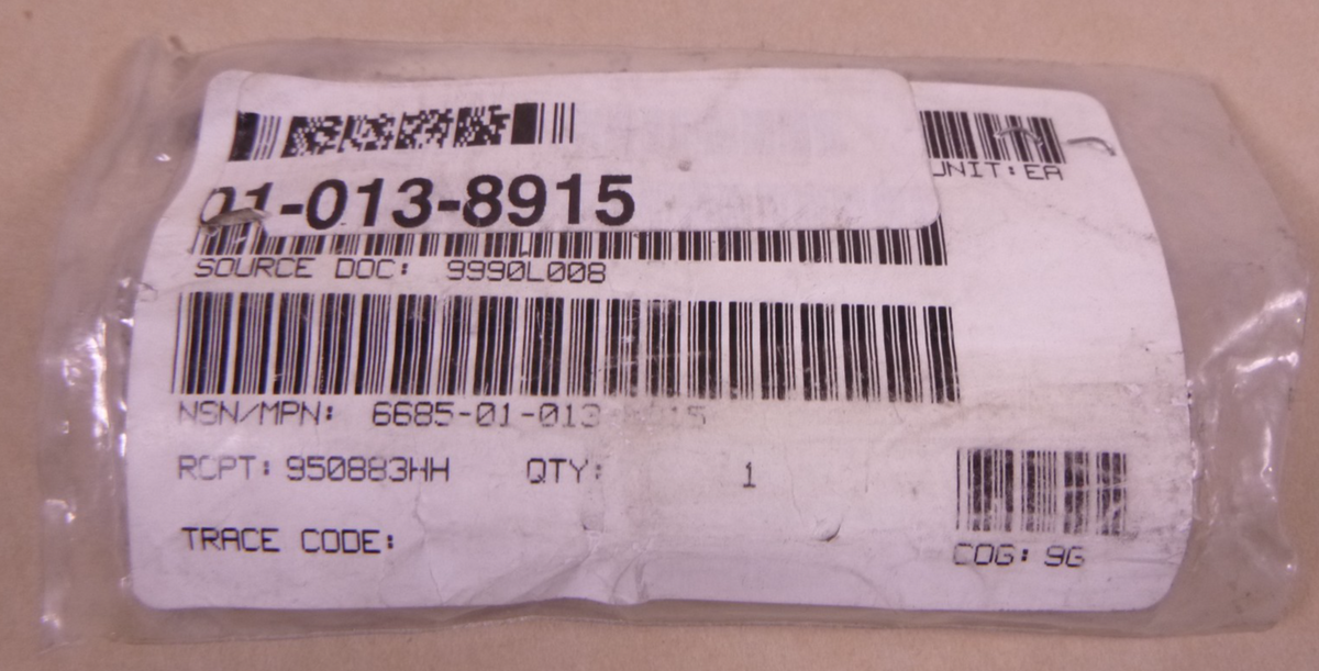 3101001 Fluid Pressure Dampener 6169B , 6685-01-013-8915