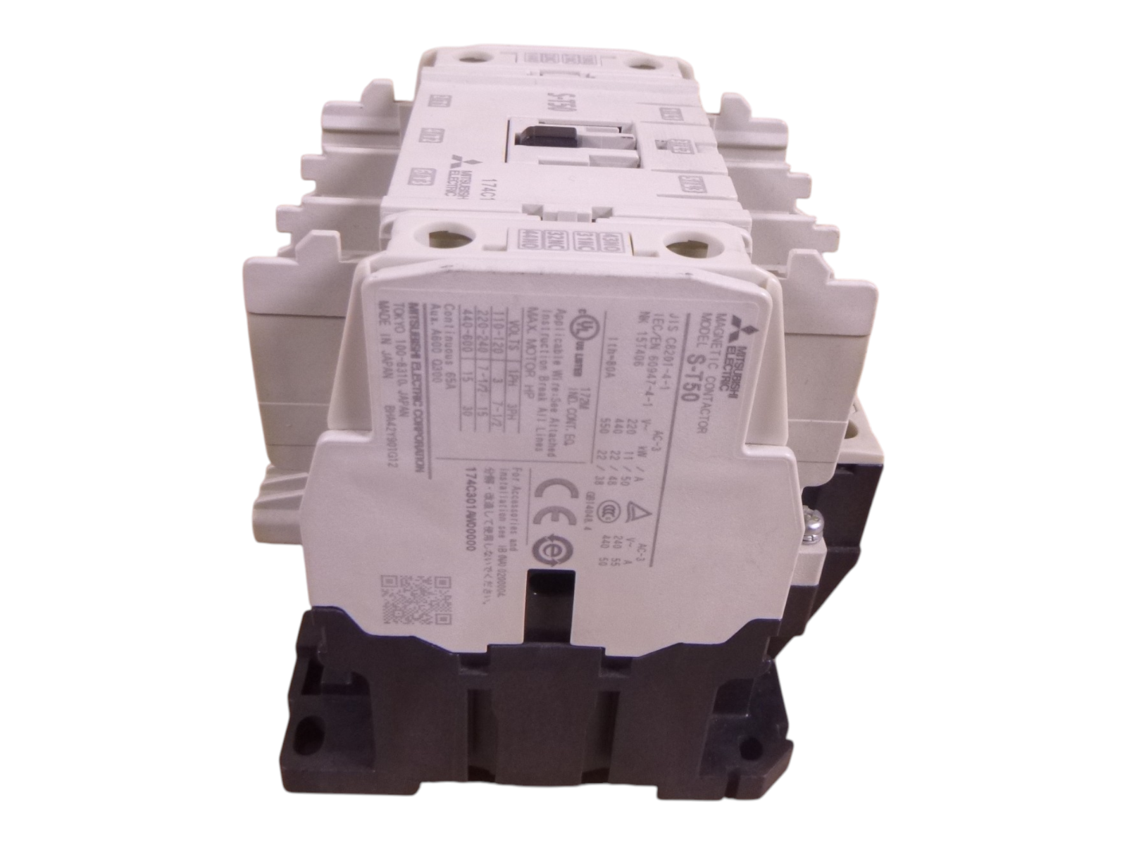 Mitsubishi S-T50 ST50 Magnetic Contactor 200-240V 50/60Hz