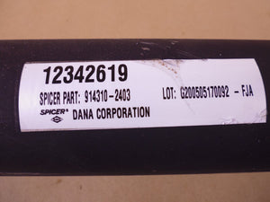 REAR DRIVE SHAFT HMMWV HUMVEE M998A1 M1097 12342619 , 2520-01-357-5044