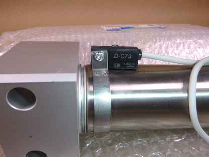 CDM2RA40-75A-C73L SMC Pneumatic Cylinder 40mm Bore 75mm Stroke W/ D-C73 Sensors | Industrial MRO Replacement Parts, Manufacturing Machine Parts &amp; Components, Heavy Equipment Parts Supplier