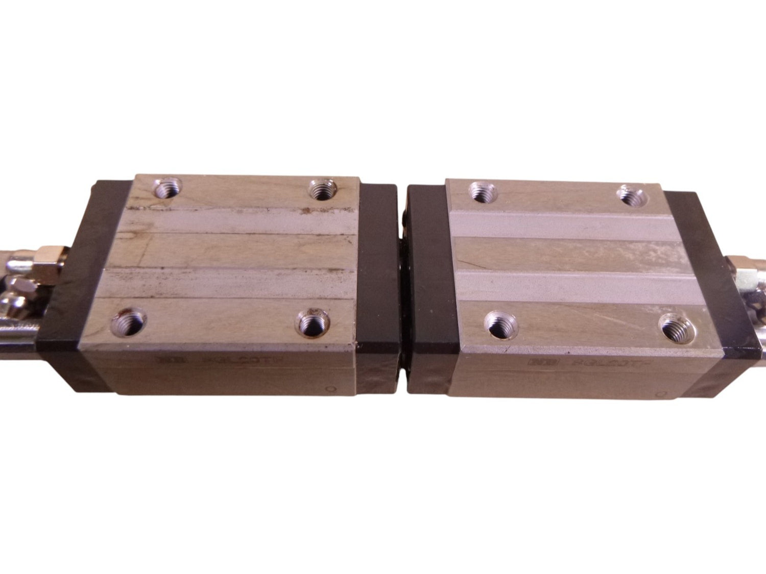 (2 PCS.) NB SGL20TF Linear Slide Guide Block With Rail , 23" Long | Industrial MRO Replacement Parts, Manufacturing Machine Parts &amp; Components, Heavy Equipment Parts Supplier