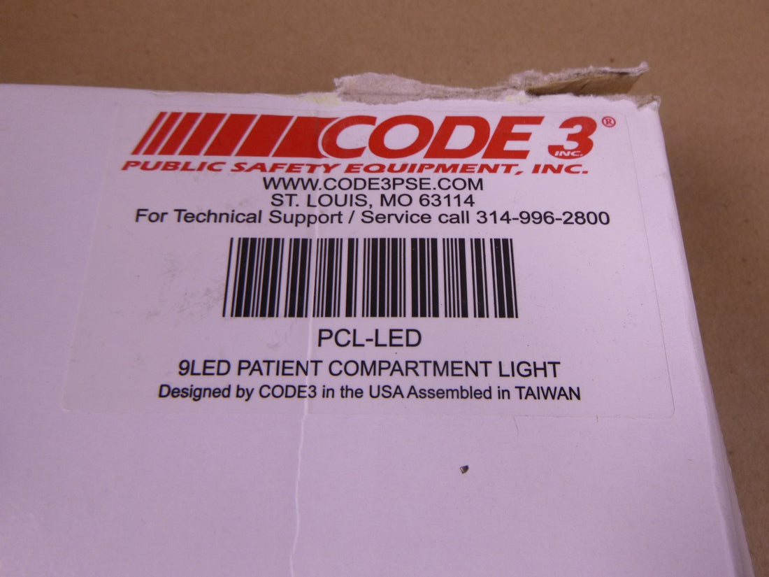 Code3 PCL-LED Patient Compartment Light 9" Round 12V Fits 7.5" , NO HARDWARE | Replacement Truck Parts, Trailer Accessories, Automobile Supplies, Car Parts &amp; Accessories