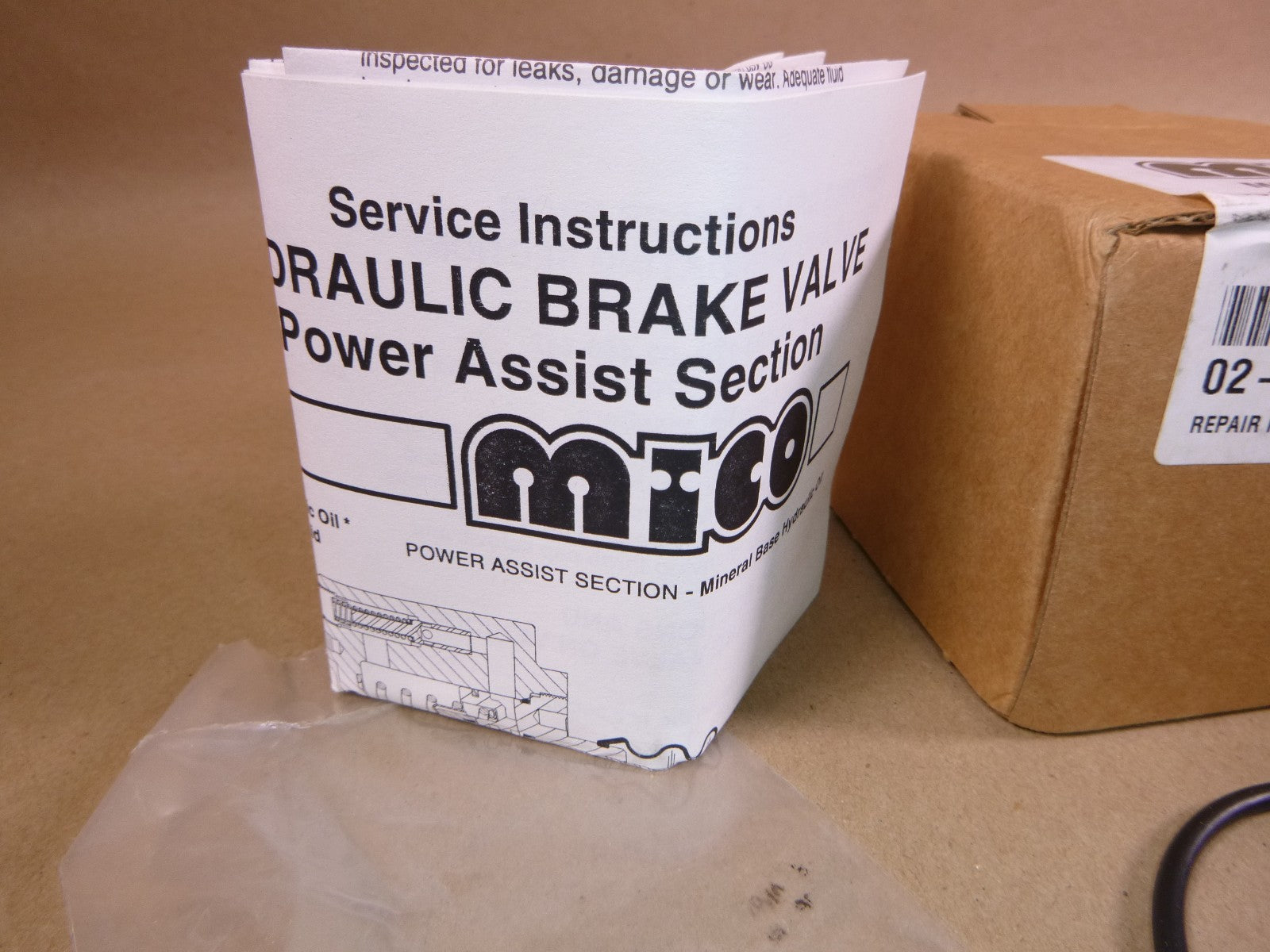 02-400-076 Mico Master Cylinder Repair Kit | Replacement Truck Parts, Trailer Accessories, Automobile Supplies, Car Parts &amp; Accessories