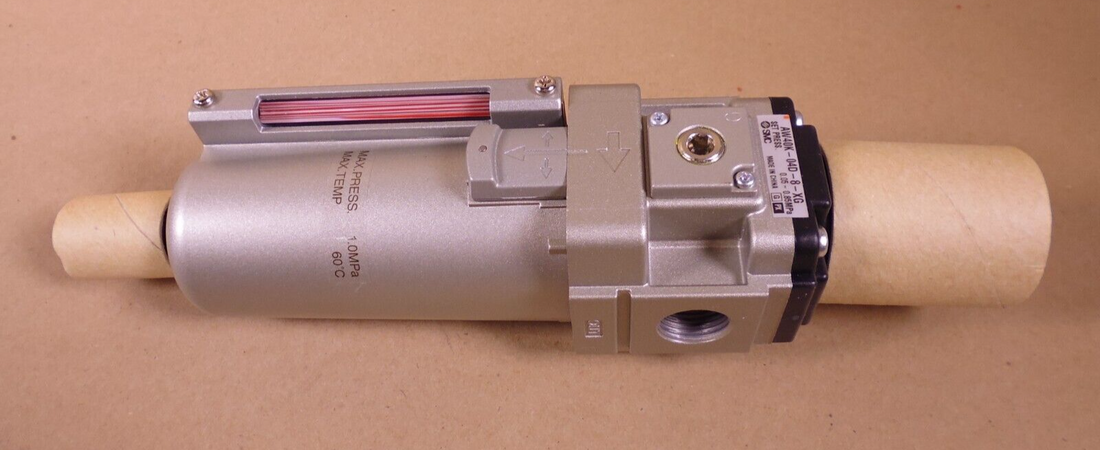 SMC AW40K-04D-8-XG Pneumatic Filter Regulator AW Mass Pro 1/2" Port Size | Industrial MRO Replacement Parts, Manufacturing Machine Parts &amp; Components, Heavy Equipment Parts Supplier