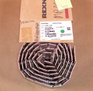 10Ft Rexnord LF820K4-1/2 Low Friction Table Top Chain Width 4-1/2" Pitch 1-1/2" | Industrial MRO Replacement Parts, Manufacturing Machine Parts & Components, Heavy Equipment Parts Supplier