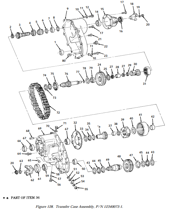 14 PACK Transfer Case Oil Seal HMMWV M998 Humvee 5714224 19016 5330-01-413-3713 | Genuine HMMWV Replacement Parts and Military Surplus Humvee Parts & Accessories