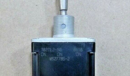 Military Grade Honeywell 102TL2-50 Toggle Switch (DPDT) 3 Position 7.5 Amp | Electrical MRO Replacement Parts &amp; Components and Commercial Electrical Supplies Company