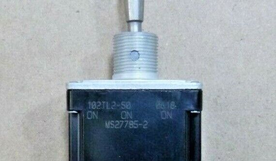 Military Grade Honeywell 102TL2-50 Toggle Switch (DPDT) 3 Position 7.5 Amp | Electrical MRO Replacement Parts & Components and Commercial Electrical Supplies Company