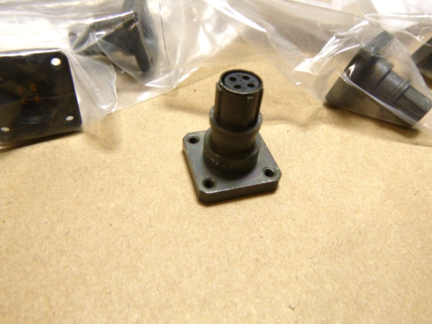 (Lot of 5) Bendix 71-406345-4S, MIL-C-26482 Series 1 Connector, Solder Contacts | Electrical MRO Replacement Parts &amp; Components and Commercial Electrical Supplies Company