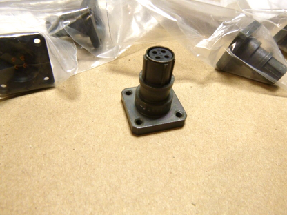 (Lot of 5) Bendix 71-406345-4S, MIL-C-26482 Series 1 Connector, Solder Contacts | Electrical MRO Replacement Parts &amp; Components and Commercial Electrical Supplies Company
