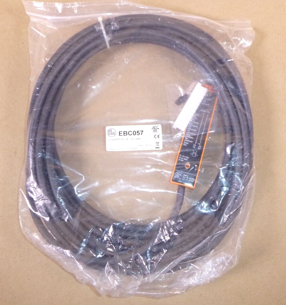 IFM EBC057 8-Port PNP Wiring Block | Electrical MRO Replacement Parts & Components and Commercial Electrical Supplies Company