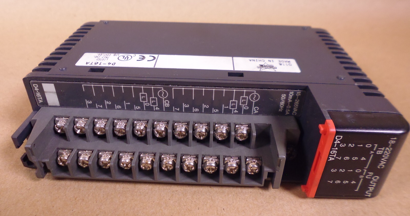 Automation Direct D4-16TA Relay Output Module *Missing Cover* | Electrical MRO Replacement Parts &amp; Components and Commercial Electrical Supplies Company