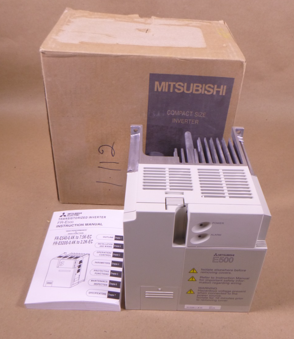 FR-E520S-2.2K-EC Mitsubishi Inverter , 2.2kW, 1PH, 200-240VAC *US Seller* | Electrical MRO Replacement Parts &amp; Components and Commercial Electrical Supplies Company