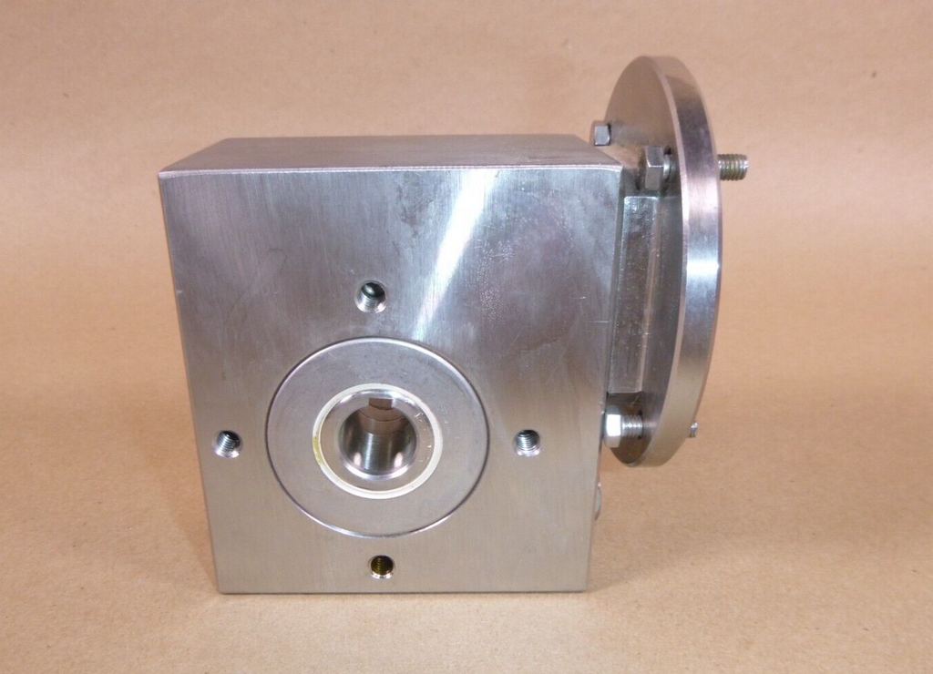 Keltech 316L SS Gearbox K30R, 5:1 Ratio, 350 Rpm, 63B14 Input, 5/8" Hollow Shaft | Industrial Electric Motors, Pumps & Parts