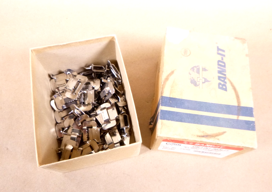 (48x) Bandit C255 5/8" 201 Stainless Steel Buckles 13255 | Industrial MRO Replacement Parts, Manufacturing Machine Parts &amp; Components, Heavy Equipment Parts Supplier