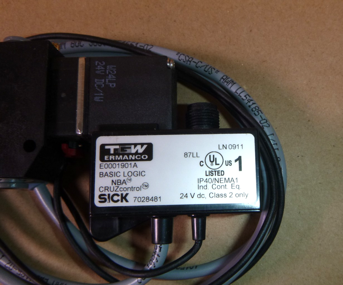 CRUZcontrol Logic Assembly E0001901A Sick 7028481 Photo Electric Sensor 24 Volt | Electrical MRO Replacement Parts &amp; Components and Commercial Electrical Supplies Company