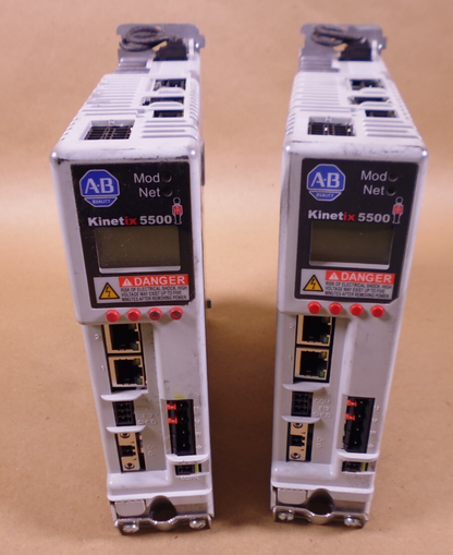 (2x) Allen-Bradley 2198-H008-ERS Kinetix 5500 Servo Drive *UNTESTED* | Electrical MRO Replacement Parts &amp; Components and Commercial Electrical Supplies Company