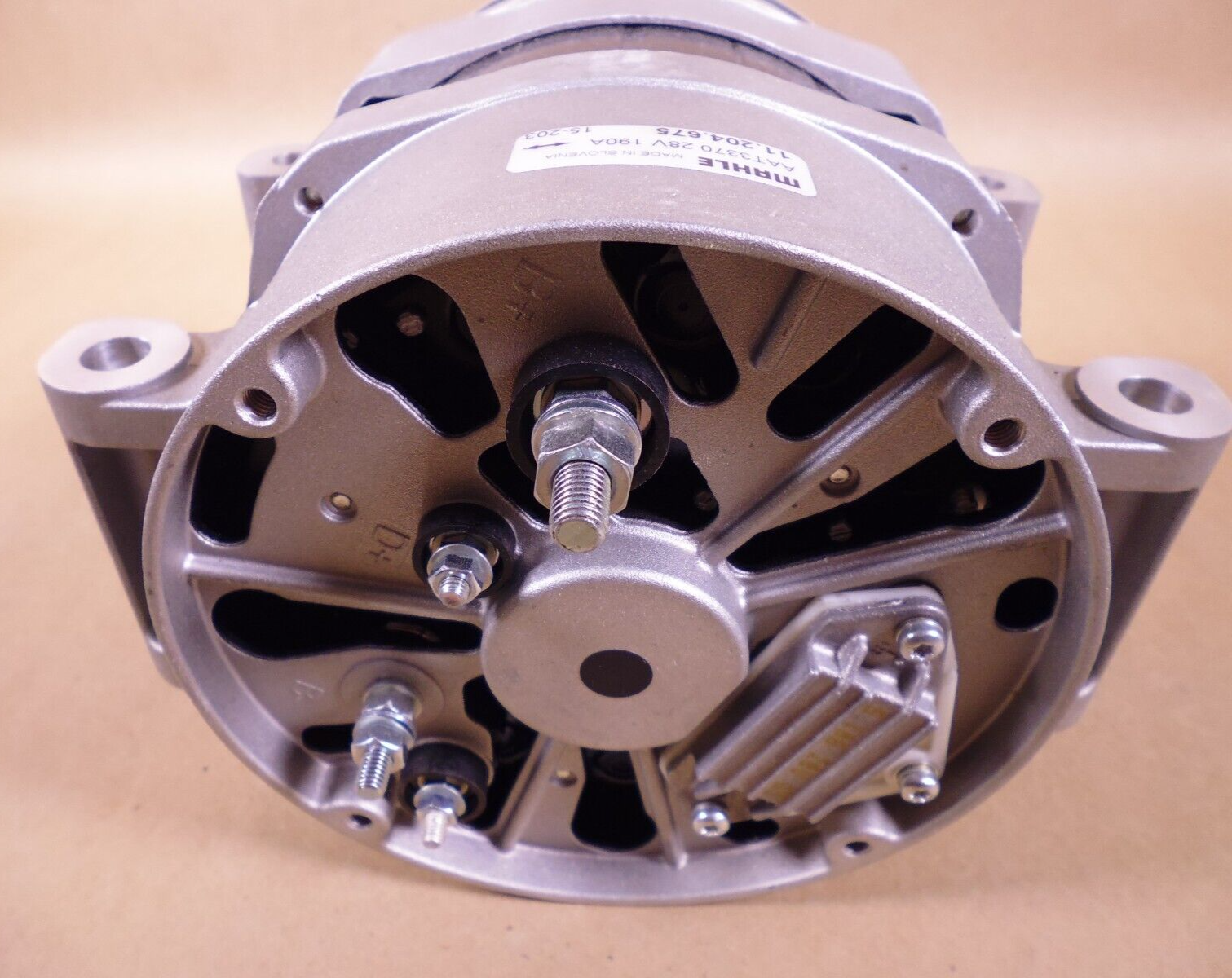 OEM Mahle 11.204.675 28V Alternator 190A AAT3370 Letrika For CAT Engine | Industrial Tractor Parts Supplier and Surplus Tractor Parts &amp; Accessories