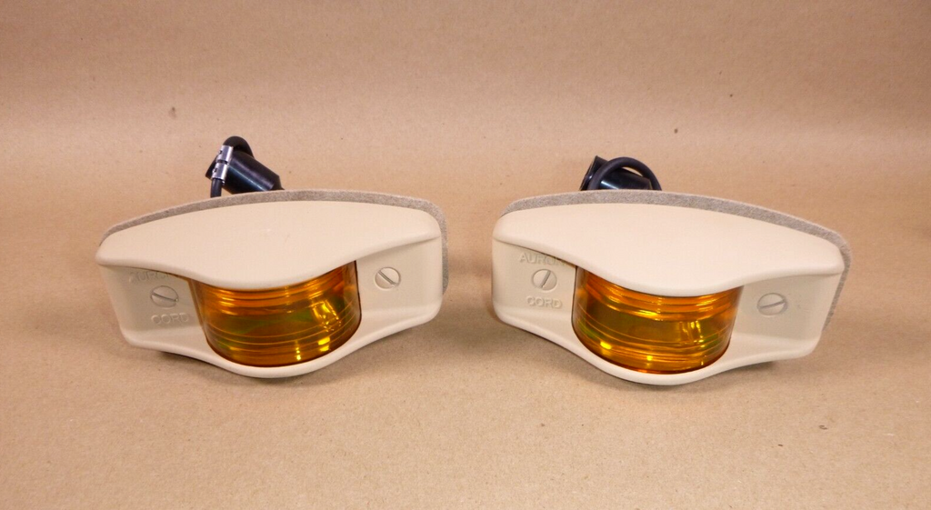 2x M998 FMTV LMTV Cast Aluminum LED Side Marker Light 12/24V Tan Amber USA | Genuine FMTV Replacement Parts, LMTV Parts For Sale and Military Surplus Medium Tactical Vehicle Parts & Components