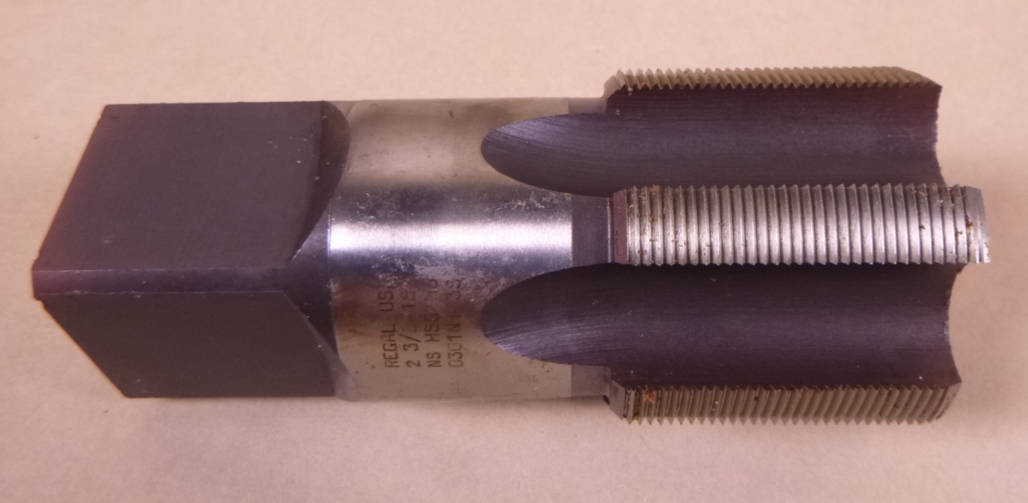 Regal 014046AS 2-3/8-16 NS H5 Bottoming Hand Tap 6-Flute HSG