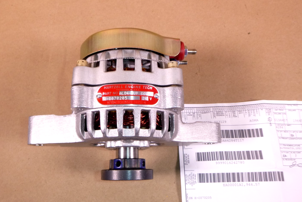 Hartzell Engine Tech 24 Volt Alternator AL04-BVP | Replacement Truck Parts, Trailer Accessories, Automobile Supplies, Car Parts & Accessories
