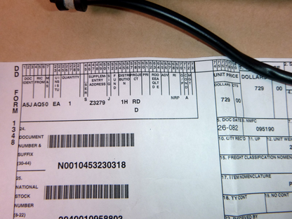 USGI Marine Panel 3L Technologies 933D055212-1, 933D055853,  2040-01-095-8803