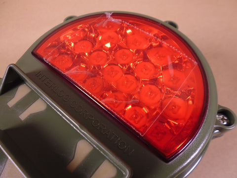 HMMWV M998 FMTV Interlog 12422958 Rear Tail Light LED Green , 6220-01-482-6105 | Genuine FMTV Replacement Parts, LMTV Parts For Sale and Military Surplus Medium Tactical Vehicle Parts & Components