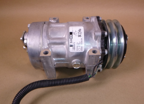 U4052 Sanden AC Compressor 24 Volt 2 Groove SD7H15 Platform 7 Cylinder R-134a | Replacement Truck Parts, Trailer Accessories, Automobile Supplies, Car Parts & Accessories