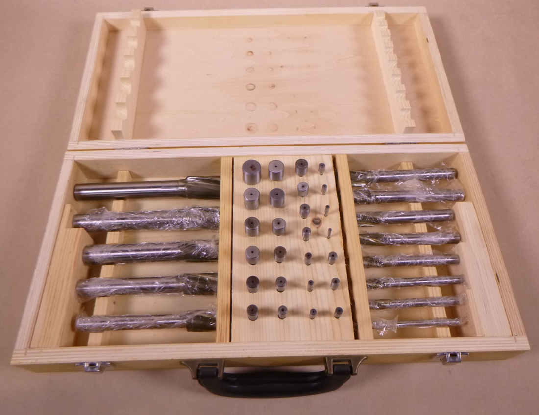 (39 Piece Set) HSS Counterbore Set Counterbores, 1/4" To 1" Large, 3/32" To 3/4" | Industrial MRO Tools and Replacement Industrial Equipment Components